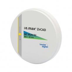 IPS e.max ZirCAD MT Multi D2 98.5-20/1