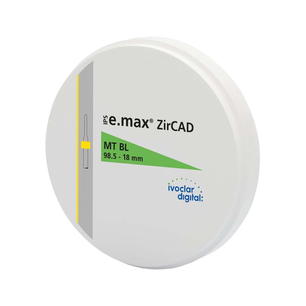 IPS e.max ZirCAD MT BL 98.5-18/1 - Dentamed