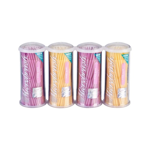 Microbrush Aplicator Fine 4x100 ks růžové/žluté