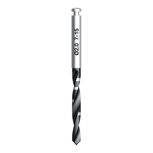 Twist Drill w Tip 2x7-15mm