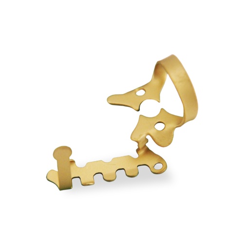 Neue Hallerklammer spona 2AUL - levá, zlatá 1ks