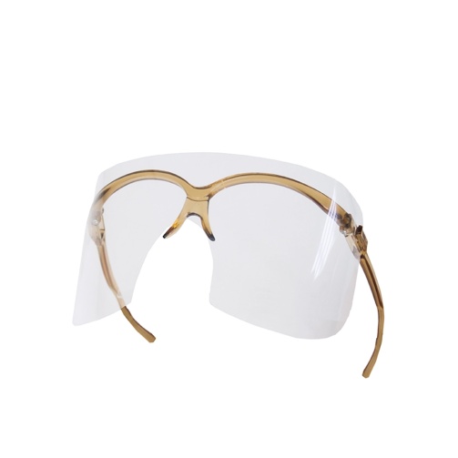 Ochranný štít pro pacienty (1 obroučka beige, 8 folií)