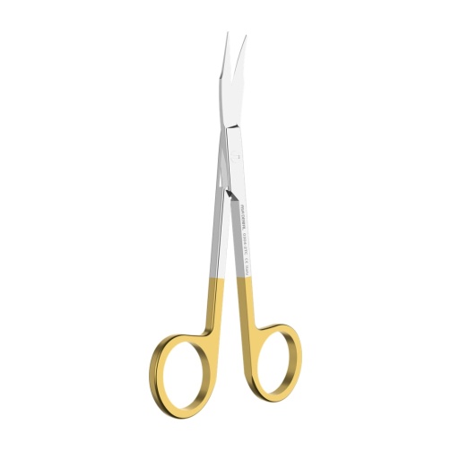 ASA nůžky Goldmann-Fox TC zahnuté 13cm