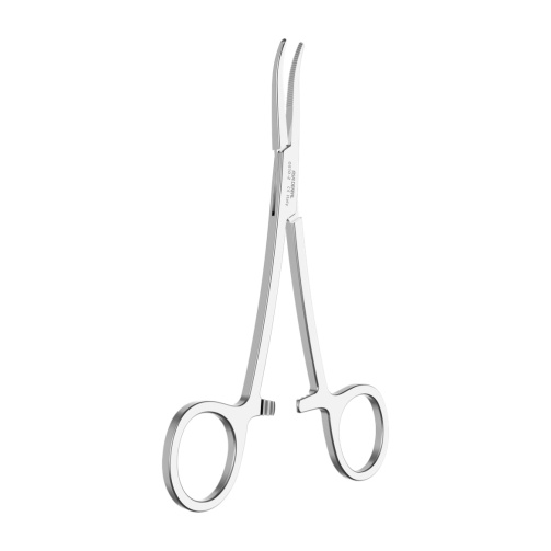 ASA hemostatické kleště Kelly zahnuté 14cm
