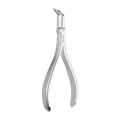 ASA Kleště endo na zalomené nástroje zahnuté 13cm