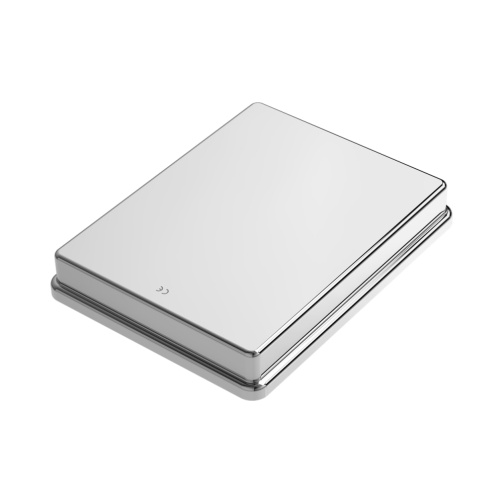 ASA víko ke kazetě Tray Medium nerez neperforované 187 x 144 x 29 mm