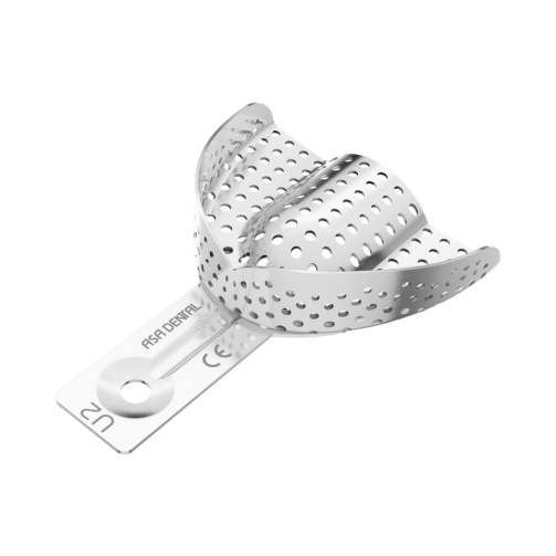 ASA lžíce otisk. perf. č.2 horní XS Aluminum 1ks