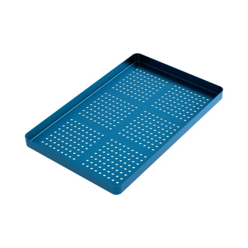 ASA tácek Tray Large AL perforovaný 284×183×17mm modrý