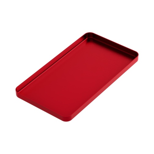 ASA tácek Tray Mini AL 100×180×11 mm červený