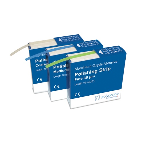 Brusný pásek 40µ 10m - modrý (Abrasive Polishing Strip)