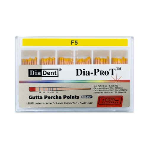 Dia-PRO T gutaperčové čepy F5 60ks