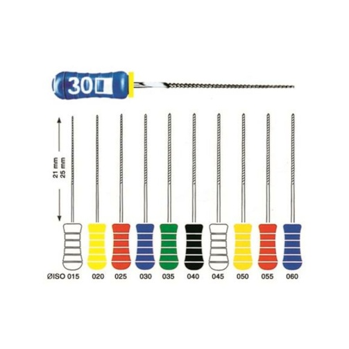 Nitiflex K-File 21/15-40 sortiment 6ks