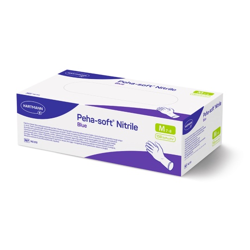 Rukavice Peha-soft Nitrile blue /XS/ 150 ks
