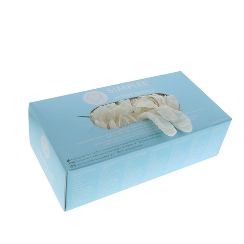 SIMPLEE Rukavice Nitril /XL/ 200 ks bílé